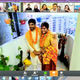 The Hindu wedding rituals in the balcony of the couple's Gurugram flat.